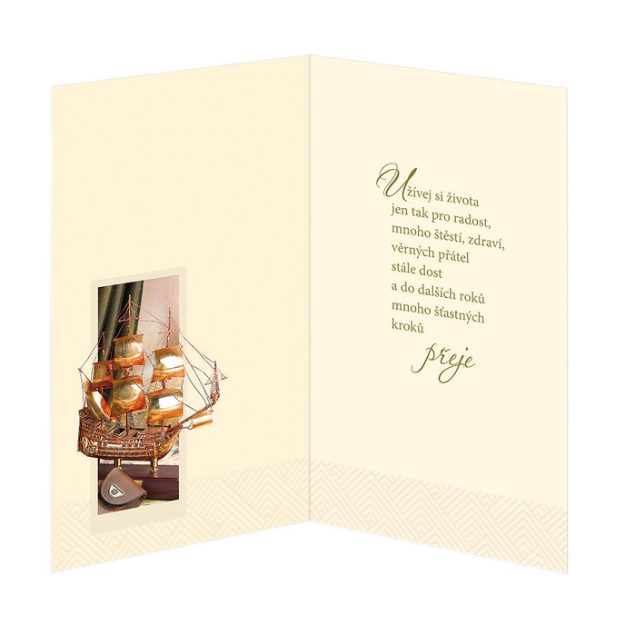 15-6355 Blahopřání gratulační otočník CZ