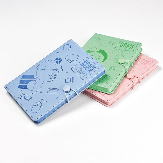 1472-0003 Zápisník 12x16,9cm UPSET DUCK