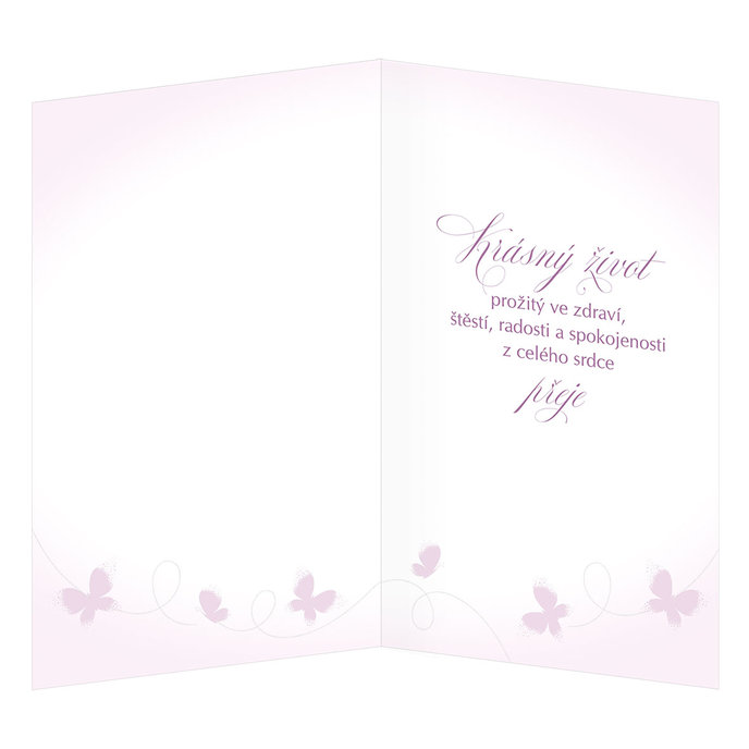 15-6539 Blahoprajná karta gratulační CZ
