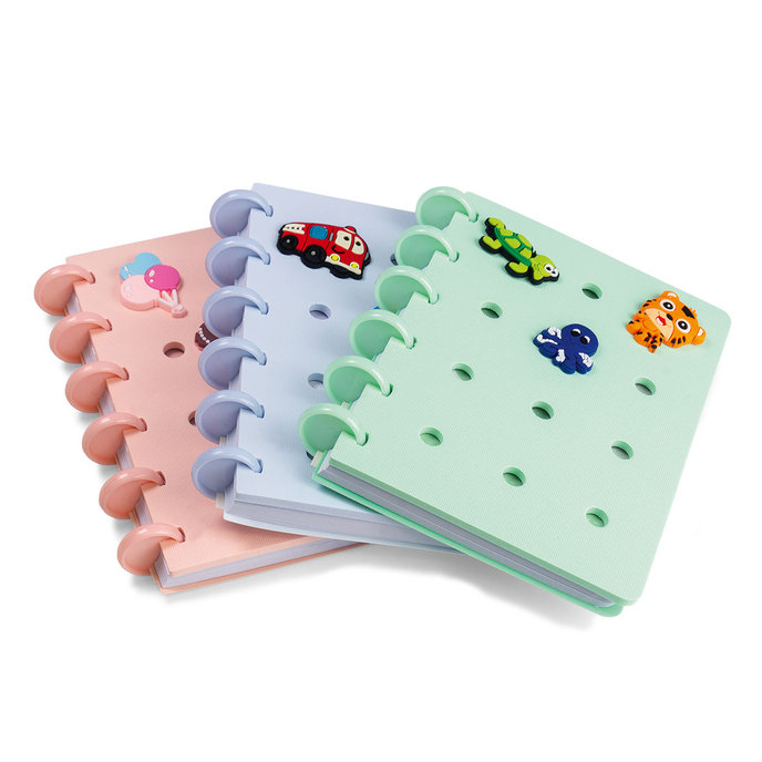 1473-0002 Zápisník 10,5x14,8cm PINY