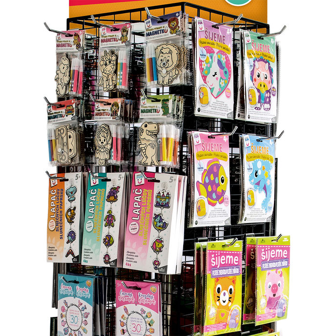 19N1-0001 Kreativní sady - náplň stojan