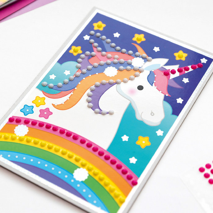 1912-0003 Creative set - Gem sticker picture