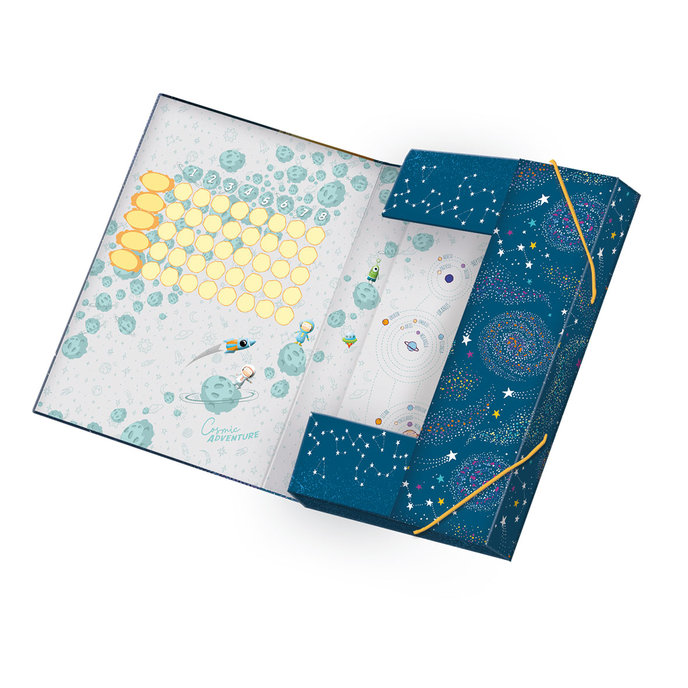1241-0428 Box na sešity A5 Cosmic adventure
