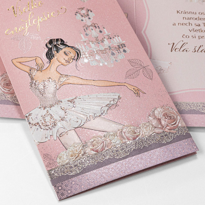 17-6065 Greeting card for children CZ