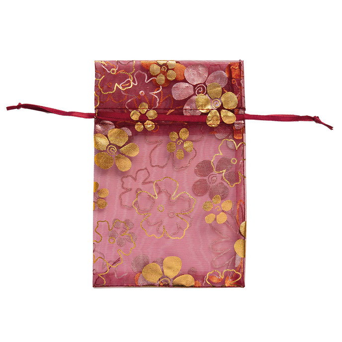 2007-0014 Organzový sáček s ražbou 12x17cm