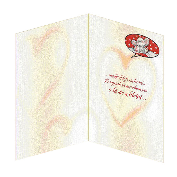 30-618 Blahopřání k valentýnovi CZ