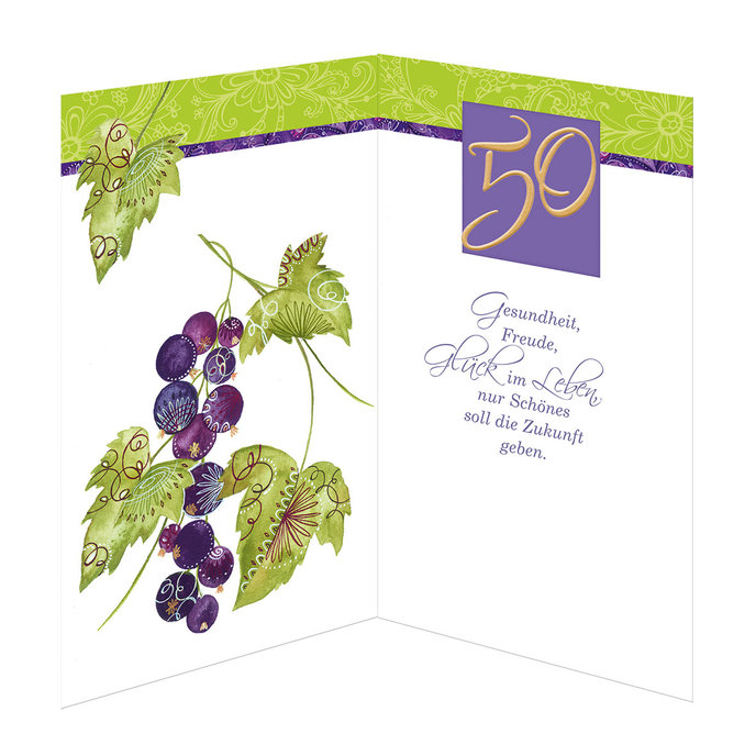 15-6201 Blahopřání gratulační DE/50