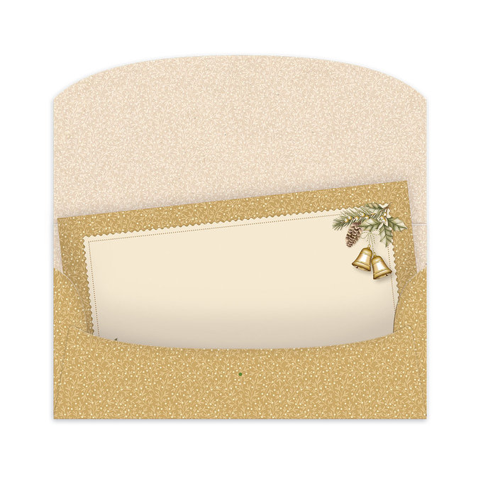 91-6014 Obálka na voucher, vánoční
