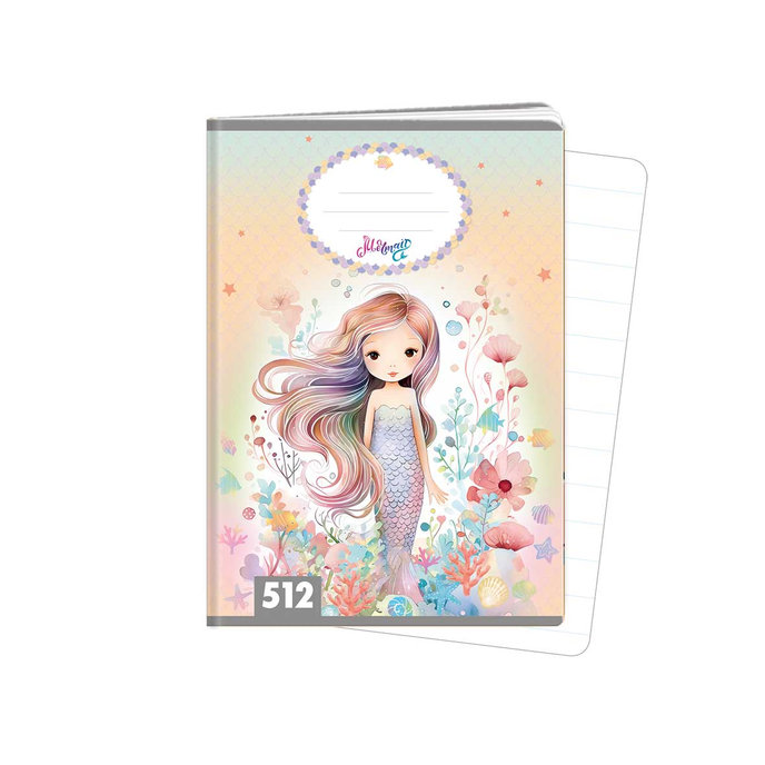 1591-0412-2 Sešit A5, 10 listů, TYP 512 Mermaid