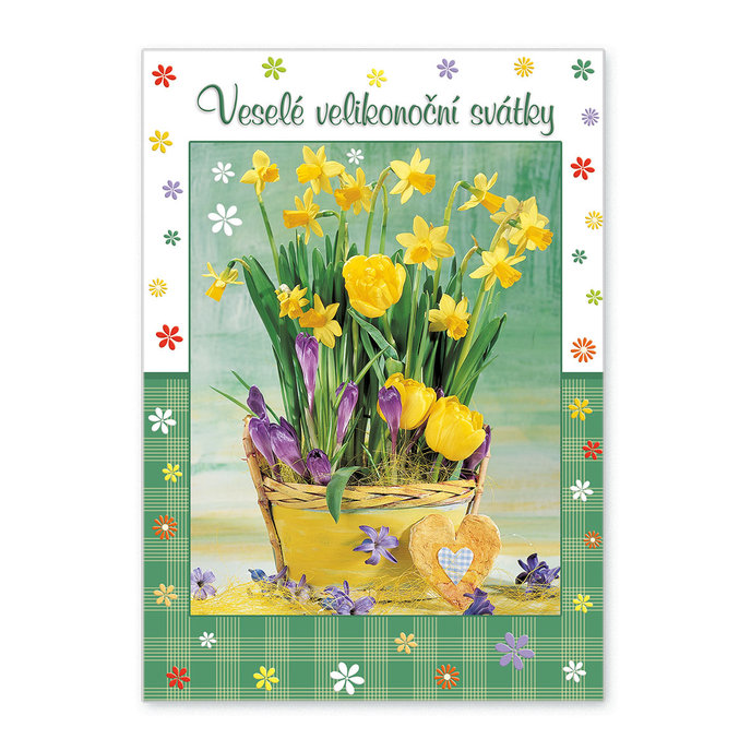 0612-0294c Pohlednice velikonoční CZ