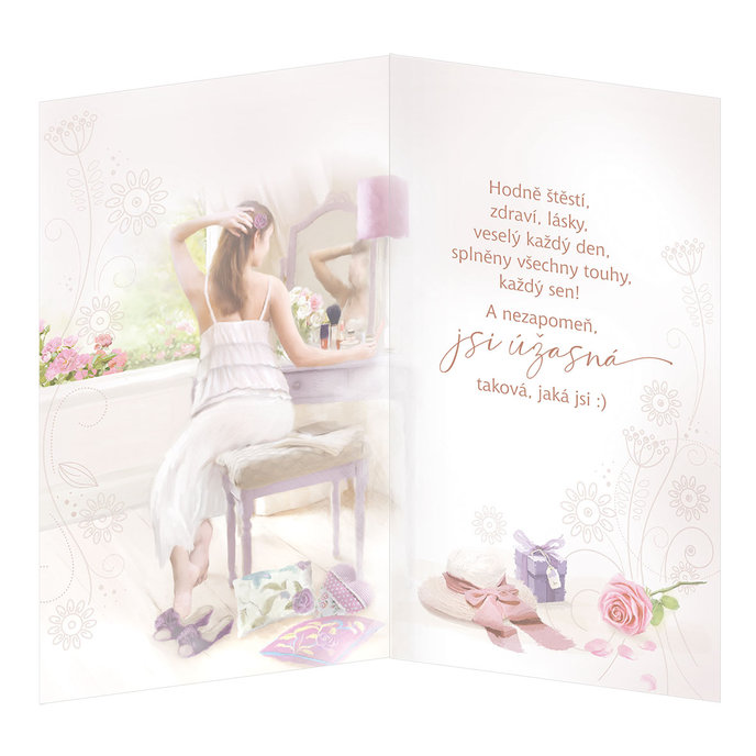 15-6520 Blahopřání gratulační CZ/18