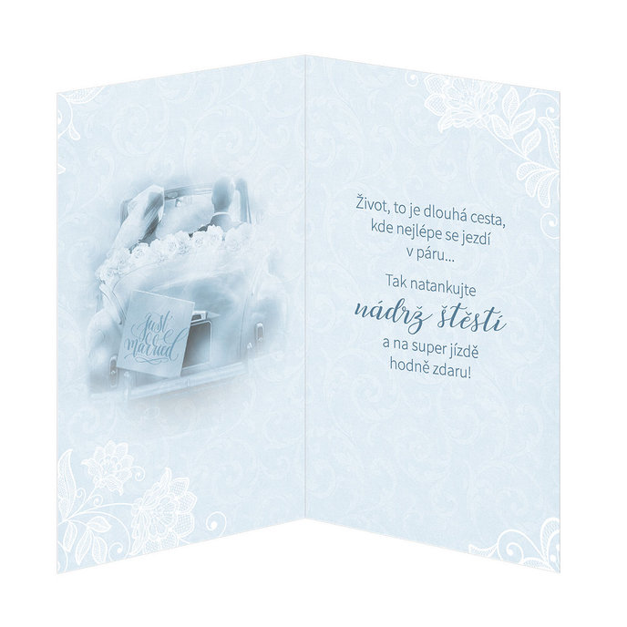 13-6107 Blahopřání svatební CZ
