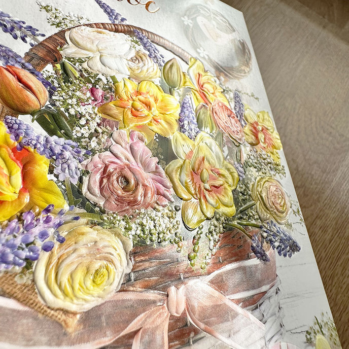 12-6022 Easter greeting card CZ