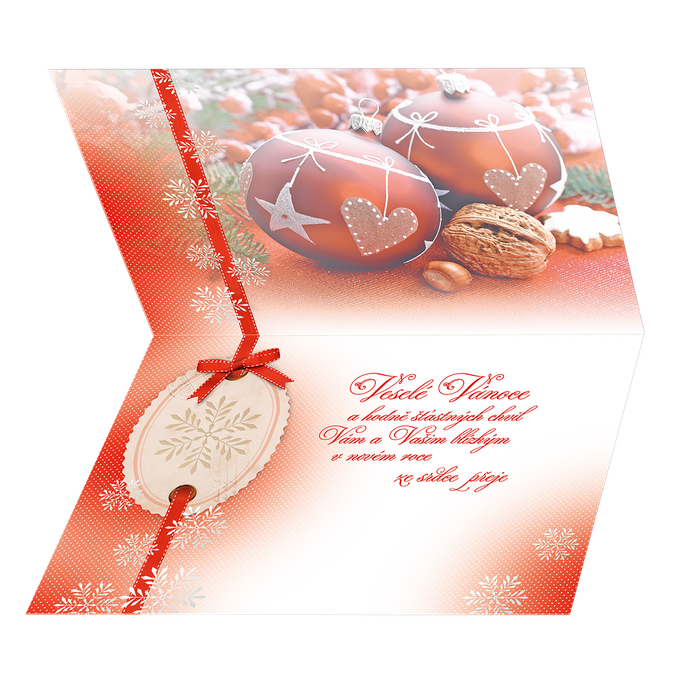 71-9004c Vánoční přání 3D CZ