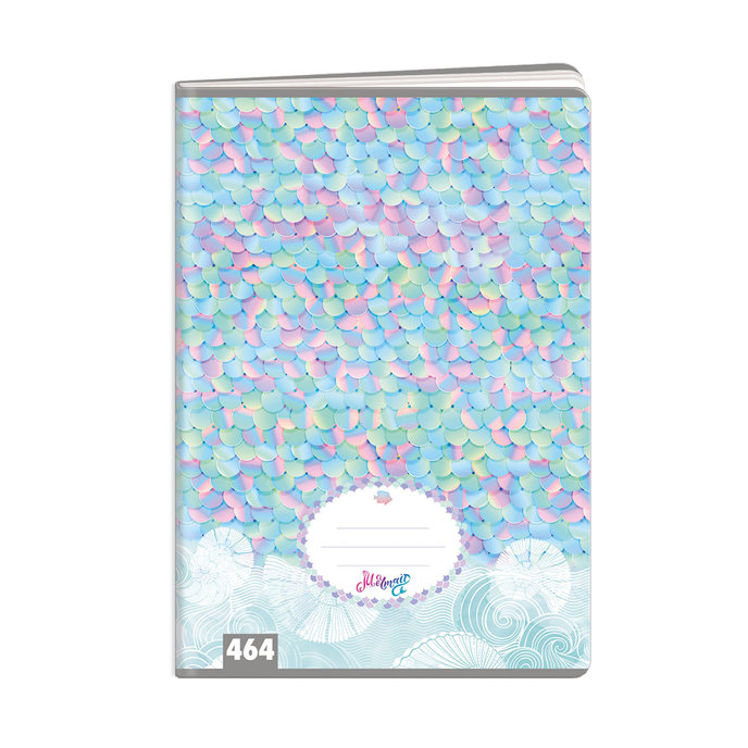 1581-0412 Sešit A4, 60 listů, TYP 464 Mermaid