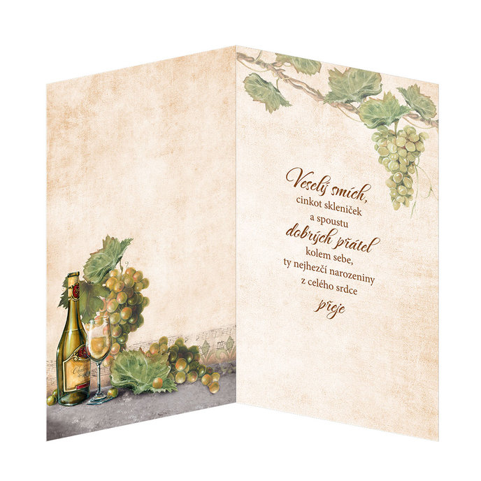 15-6371 Blahopřání gratulační otočník CZ