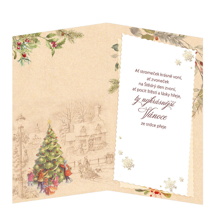 11-6415 Vánoční přání CZ
