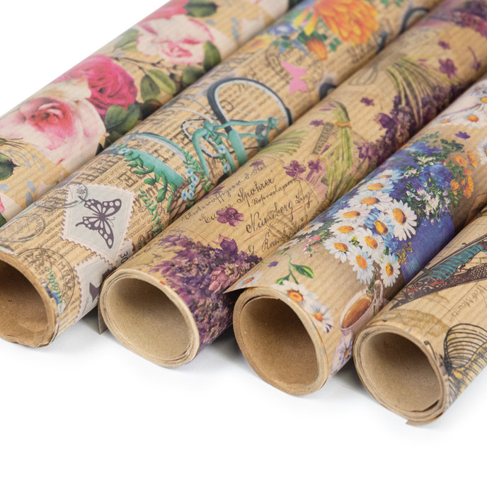 0955-0005 Balící papír kraft 100x70, box 70rol.