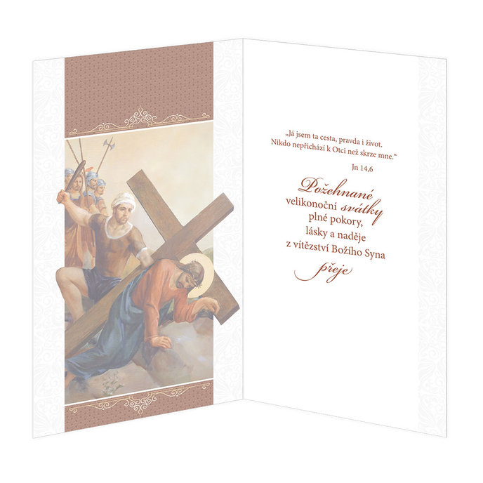 12-680 Velikonoční přání náb. CZ