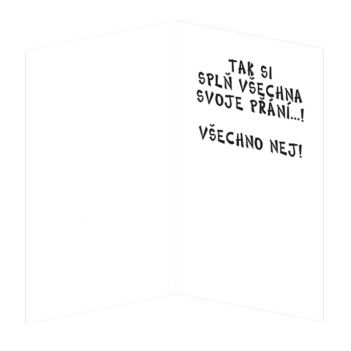 190-657c Blahopřání gratulační