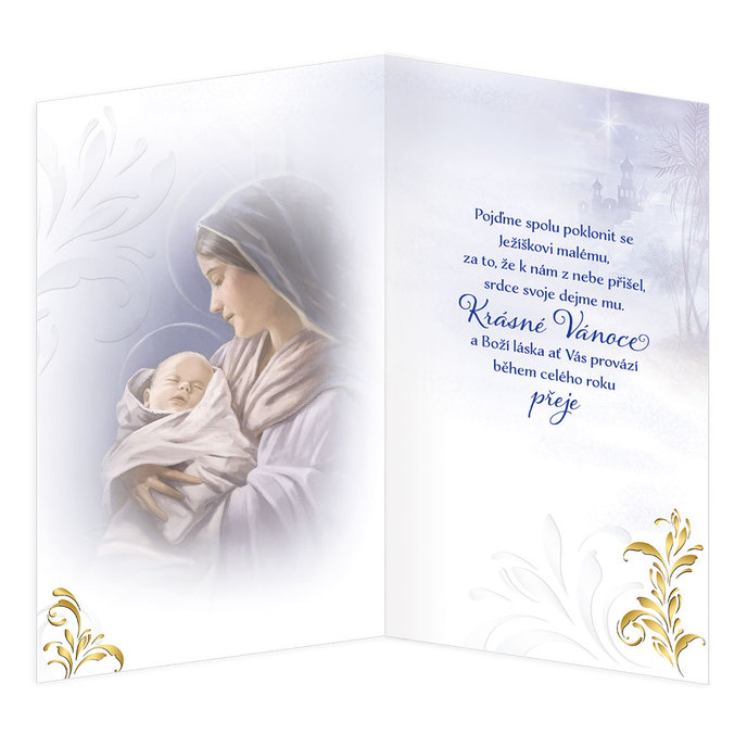 11-6471 Vánoční přání CZ