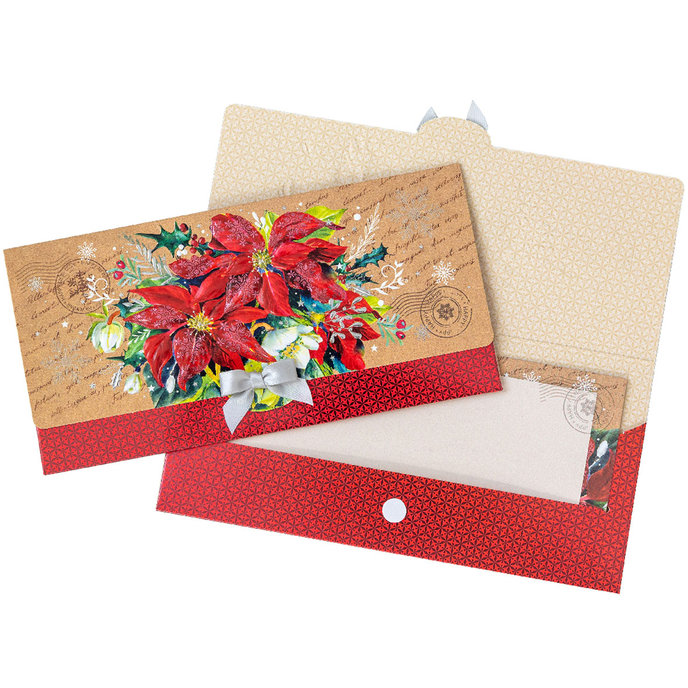 81-6035 Obálka s kartičkou, vánoční