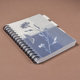 1546-0409 Spiral notebook A5 with dividers Simply