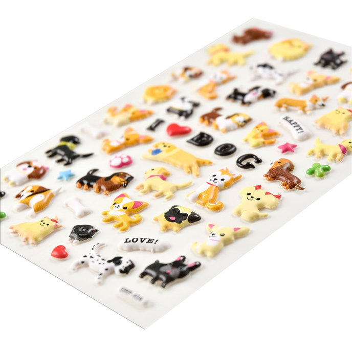 2605-0002 Decorative Stickers Soft Puffy