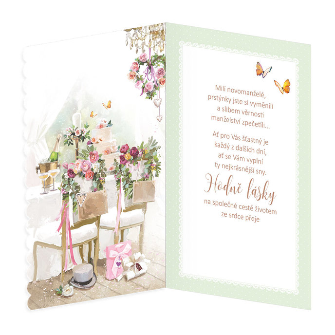 13-6123 Blahopřání svatební CZ