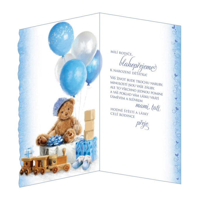 16-638 Blahopřání k narození dítěte