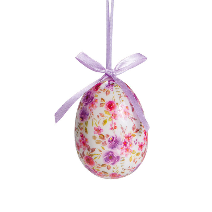 2346-0007 Velikonoční dekorace - kraslice, v. 75 mm, bal. 4 ks