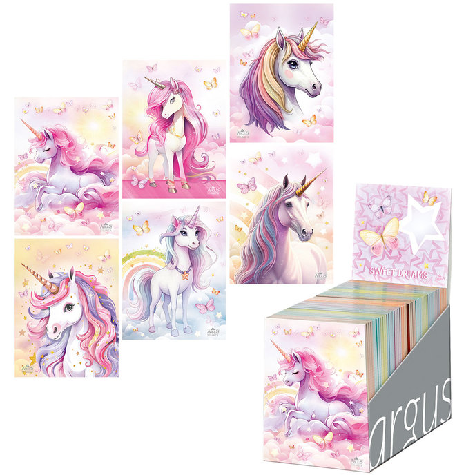 1111-0427 Trhací zápisník 9x12 cm Sweet Dreams