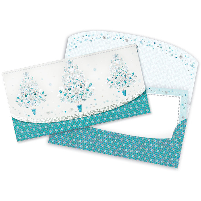 91-6009 Obálka na voucher, vánoční