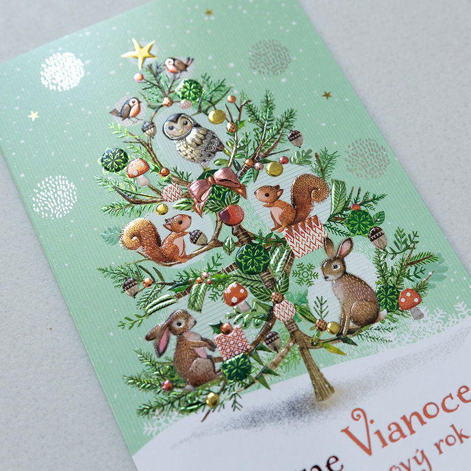 11-6516 Vánoční přání CZ