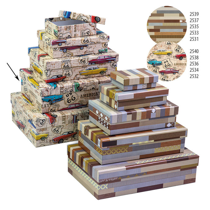 2538-0158 Dárková krabice 22,4x14,4x6,3cm /2500-8158/