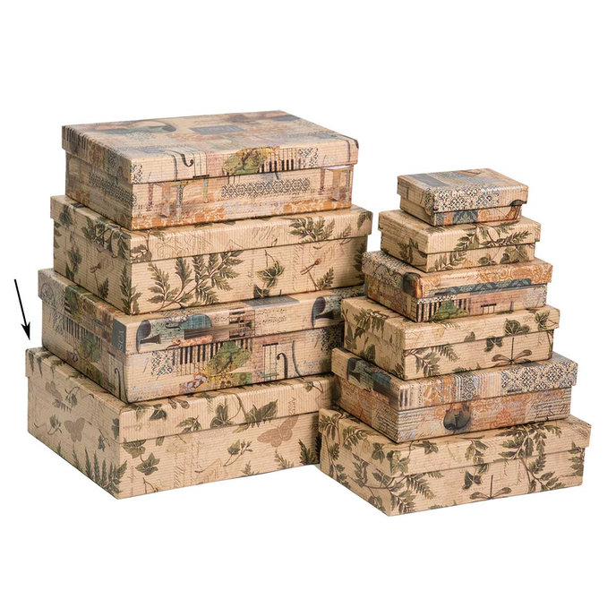 2540-0168 Dárková krabice 26,4x17,6x7,3cm /2500-8168/