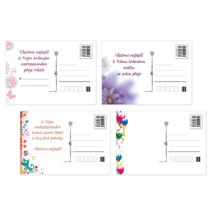 0617-0751c Pohlednice dětská 3D CZ