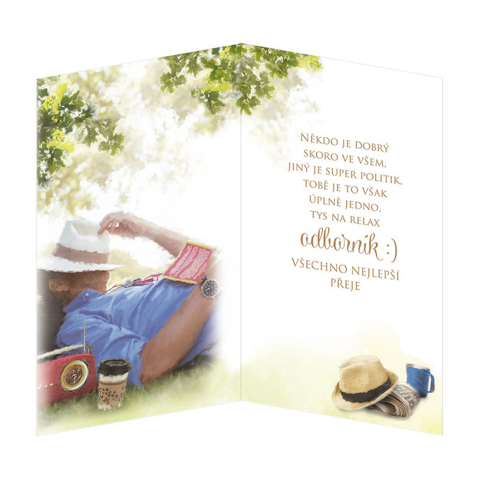15-6389 Greeting card  CZ