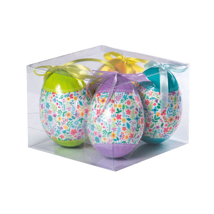 2345-0002 Velikonoční dekorace - kraslice, v. 100mm, bal. 4ks