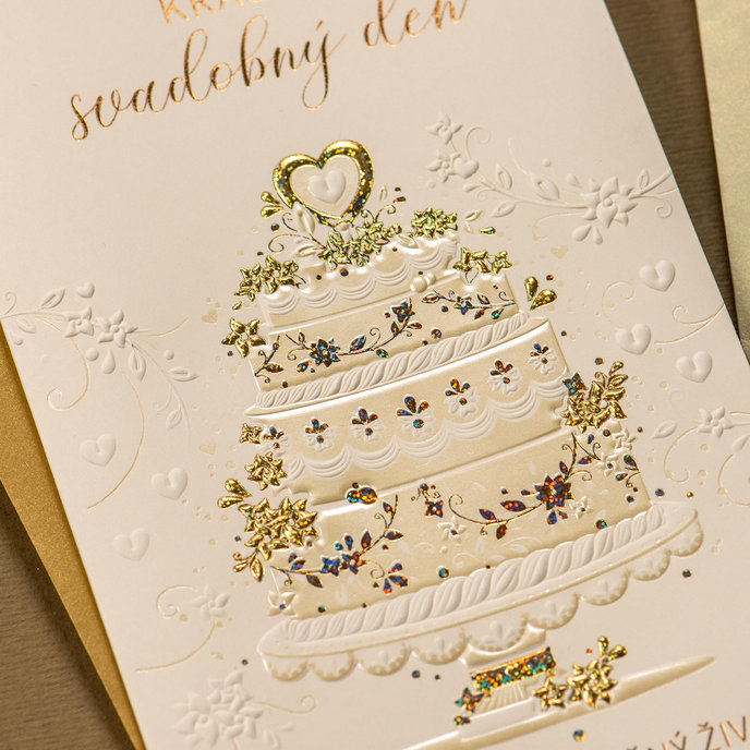 13-434A Blahopřání svatební CZ