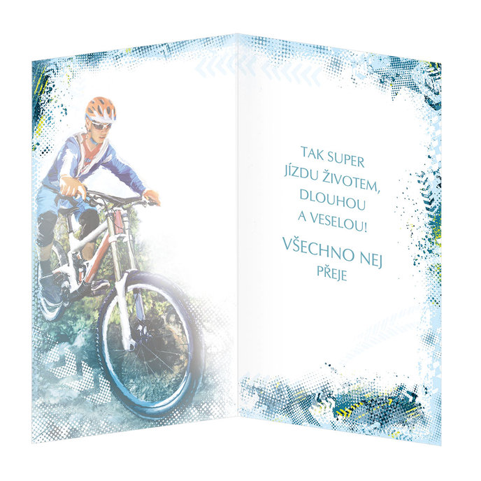 15-6477 Blahopřání gratulační  CZ/25