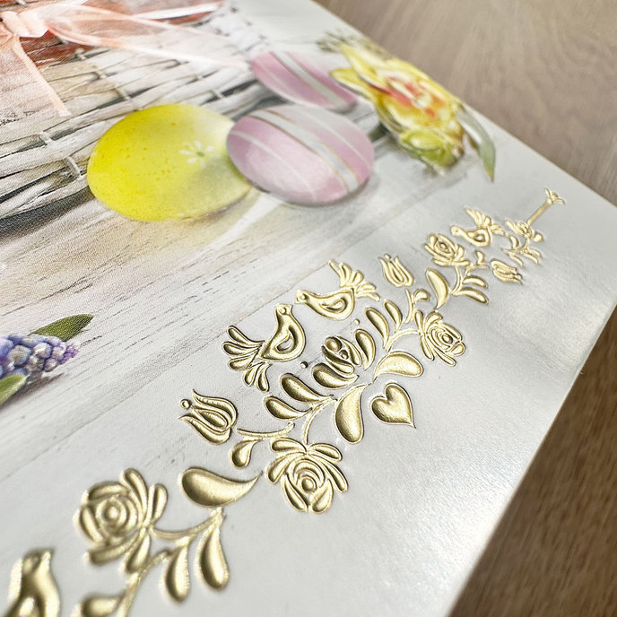 12-6022 Easter greeting card CZ