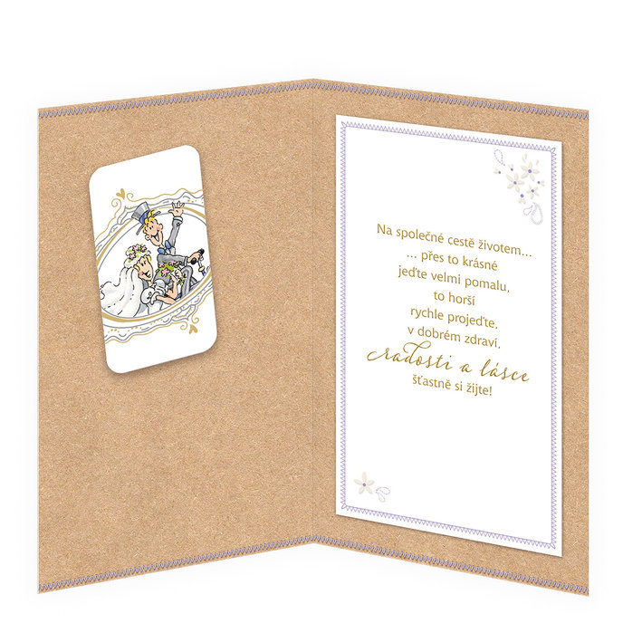 13-6080 Blahopřání svatební CZ