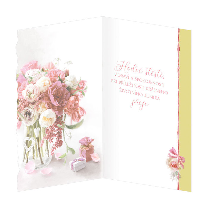 15-6408 nBlahopřání gratulační  CZ/50