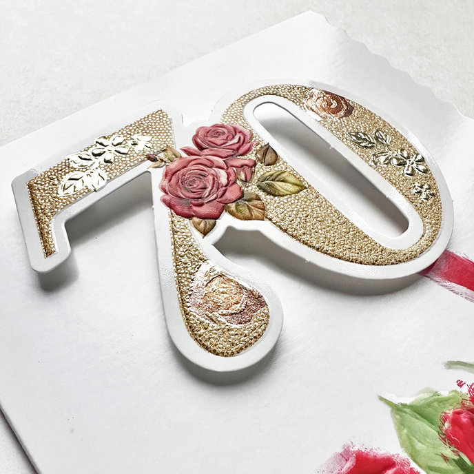 15-6565 Blahopřání gratulační  CZ/70