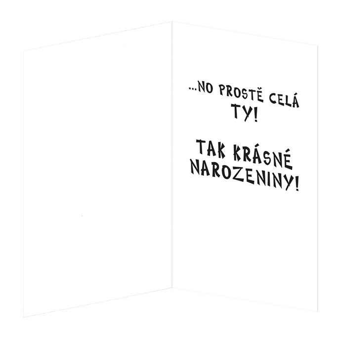 190-644c Blahopřání gratulační  CZ