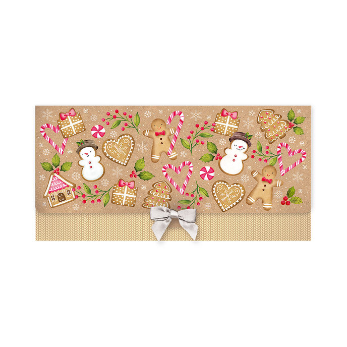 81-6056 Obálka s kartičkou, vánoční