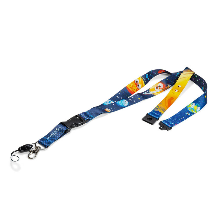 1812-0428 Šňůrka na krk Cosmic adventure