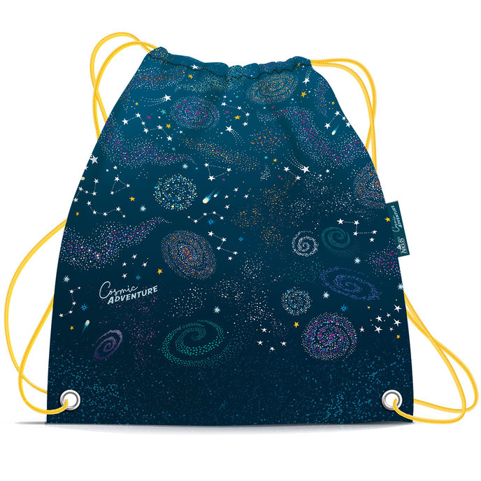 1830-0428 Sáček na přezůvky / sportovní potřeby Cosmic adventure