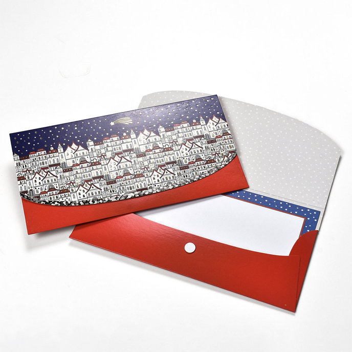 91-6002 Obálka na voucher, vánoční